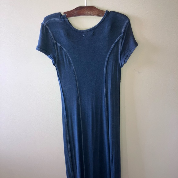 Urban Outfitters Silence + Noise Black Ribbed Knit Dress - Picture 5 of 5